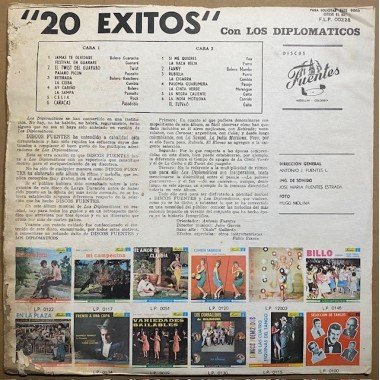 Los Diplomaticos, 20 Exitos - Colombia