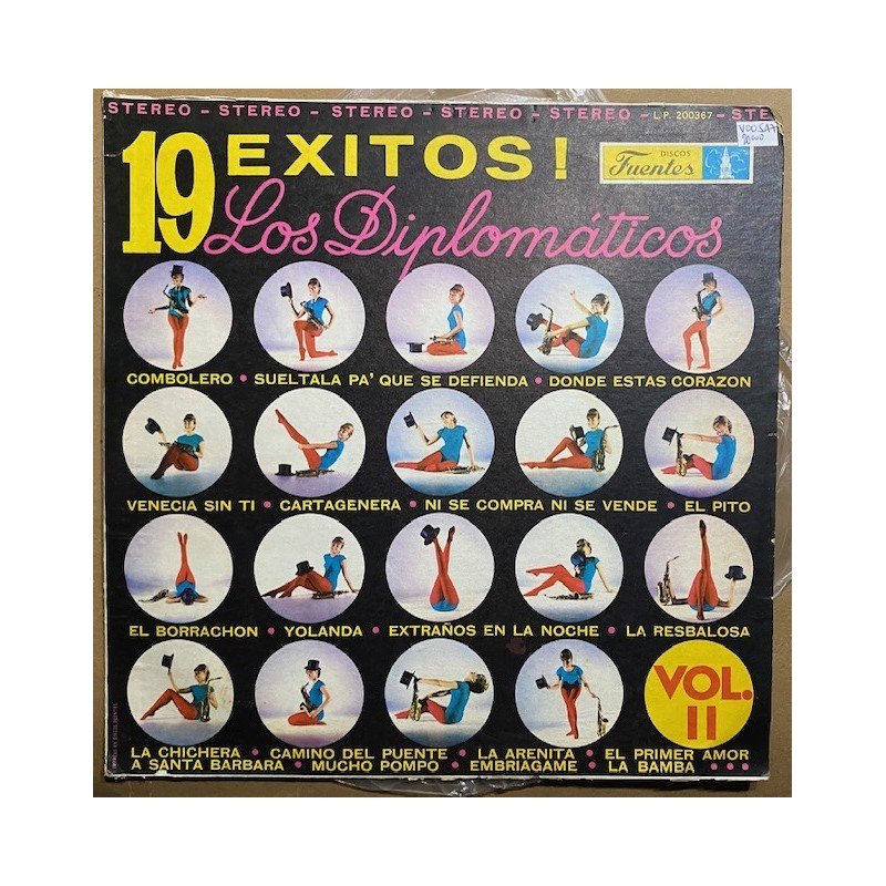Los Diplomaticos, 19 Exitos bailables Vol II - Colombia