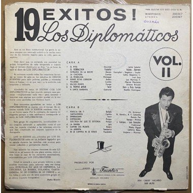 Los Diplomaticos, 19 Exitos bailables Vol II - Colombia