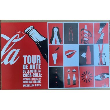 Afiche Tour de la botella 30 cm X 48 cm