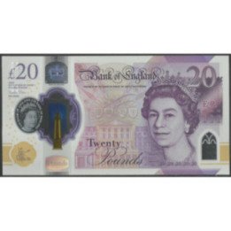 Inglaterra 20 Pounds 2018 P396