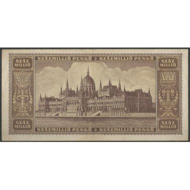 Hungria, 100.000.000 Pengo 18 Mar 1946 P124