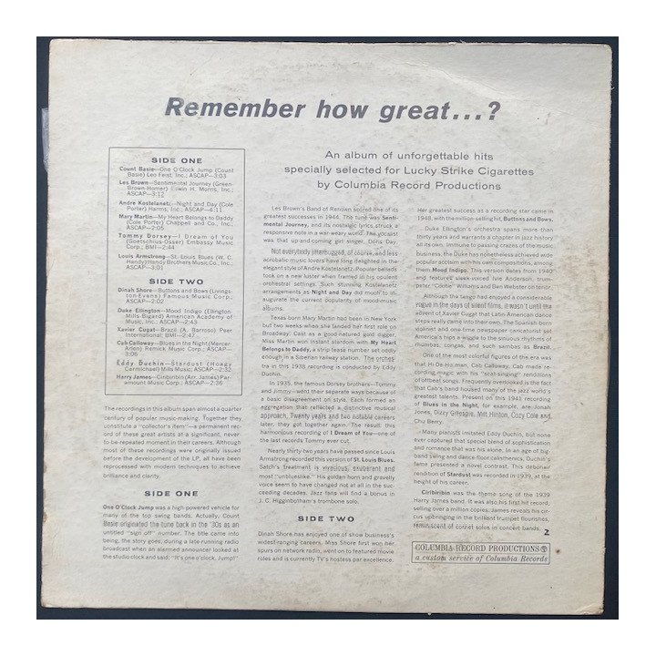 Remember how great... ? - Colombia reverso