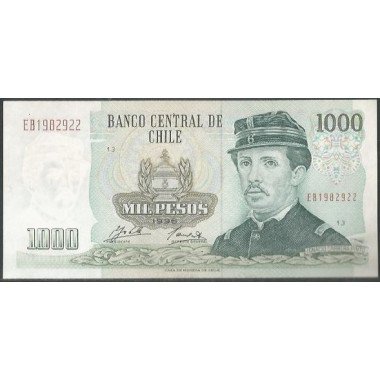 Chile, 1.000 Pesos 2006 P154f