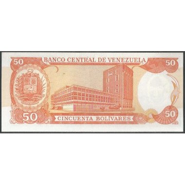 Venezuela, 50 Bolivares 5 Jun 1995 T 8 Dig P65e