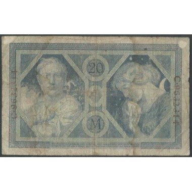 Alemania, 20 Mark 4 Nov 1915 P63