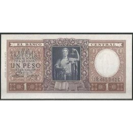 Argentina 1 Peso ND1952-55 Serie C P260b
