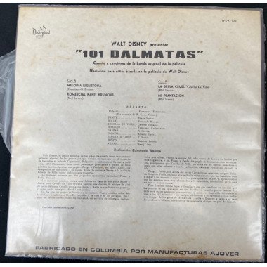 Walt Disnry presenta : 101 Dalmatas - Colombia
