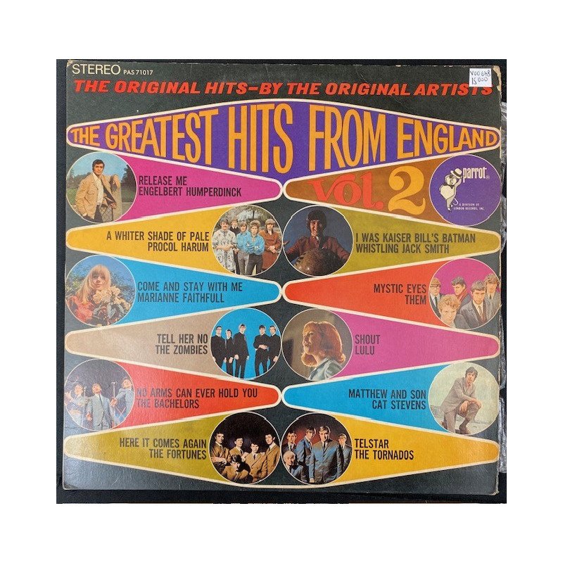 The greatest hits from England - Colombia