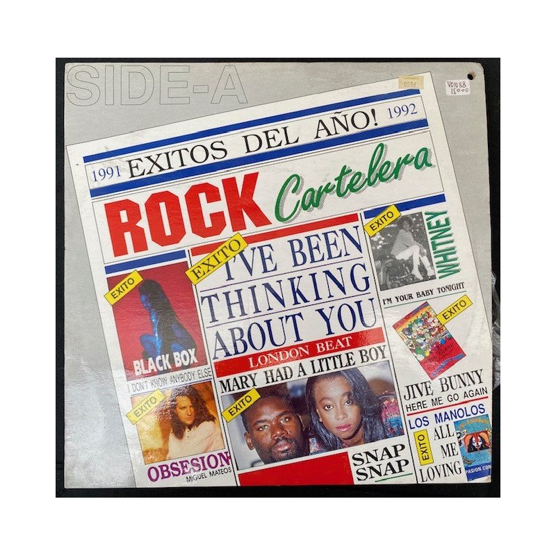 Rock cartelera 1991-1992 - Colombia 1991