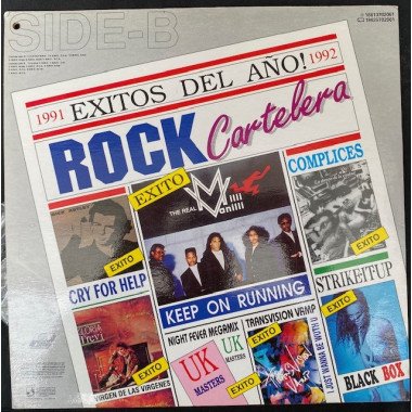 Rock cartelera 1991-1992 - Colombia 1991