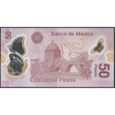 Mexico, 50 Pesos 13 May 2015 Serie QT P123Aq