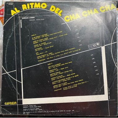 Orquesta Enrique Jorrin, Al ritmo del cha cha cha - Cuba 1987