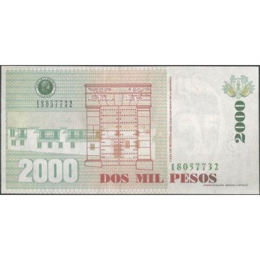 Billete de 2.000 Pesos 2 Jun 2003 BGW486