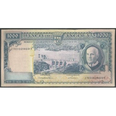 Angola 1.000 Escudos, 10 Jun 1962 P96