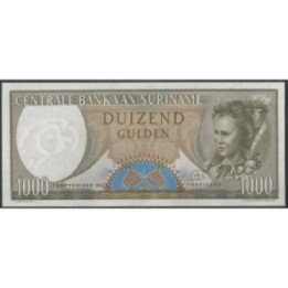 Suriname 1.000 Gulden 1 Sep 1963 P124