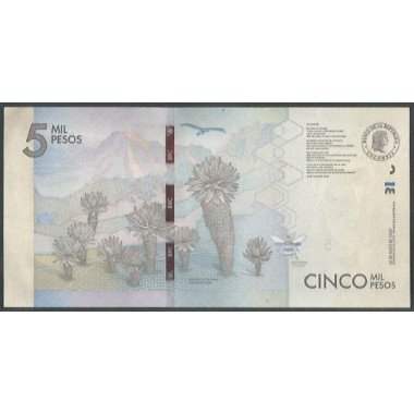 Billete de 5.000 Pesos 26 May 2020 Serie AK BGWNF5-