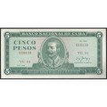 Cuba, 5 Pesos 1986 P103c