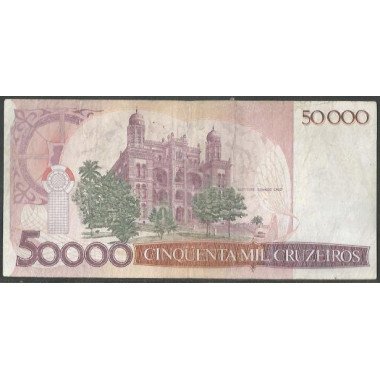 Brasil, 50 Cruzados ND1986 P207a
