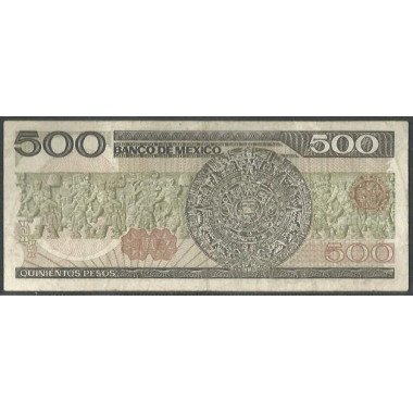 Mexico, 500 Pesos 14 Mar 1983 Serie CP P79a