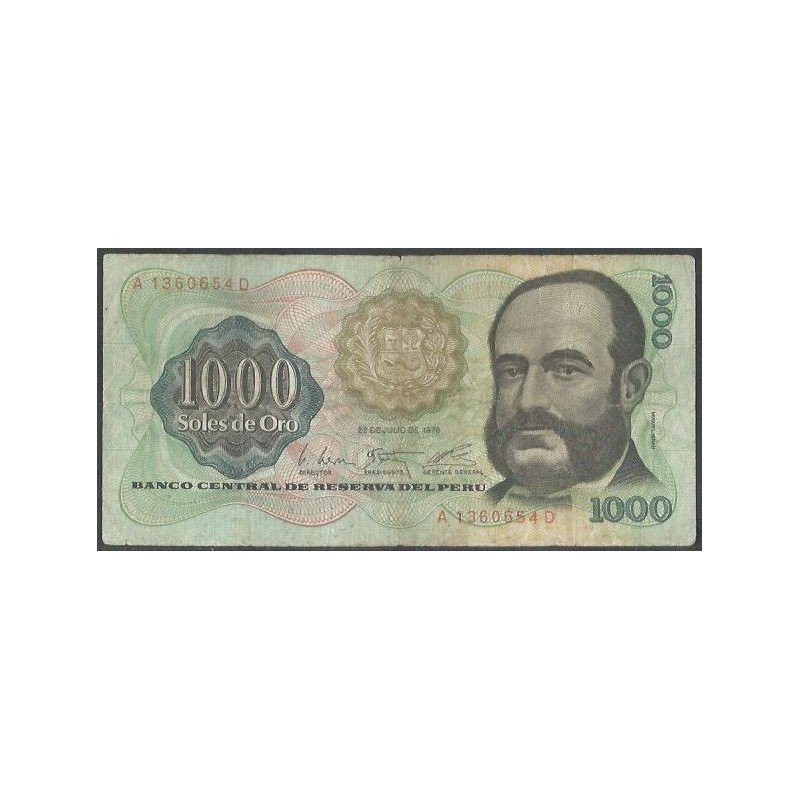 Peru, 1.000 Soles 22 Jul 1976 P116