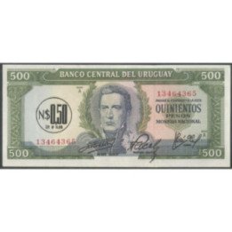 Uruguay 050 Nuevos pesos ND1975 P54