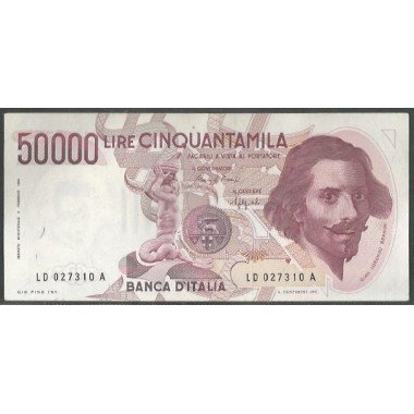 Italia, 50.000 Liras 6 Feb...