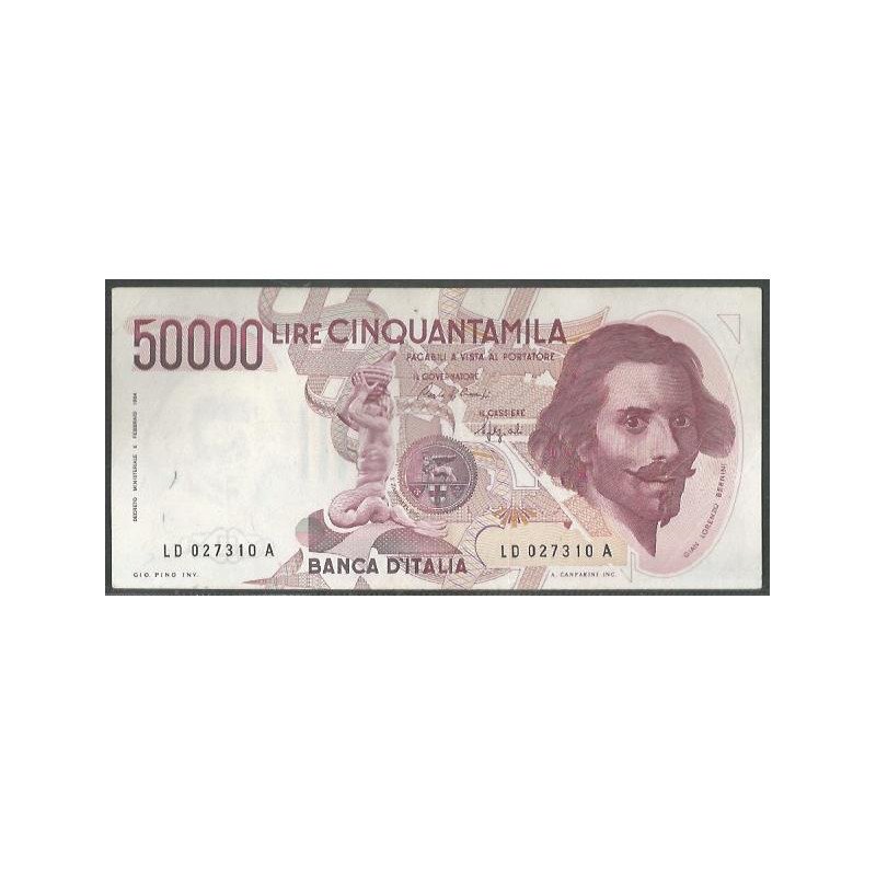 Italia, 50.000 Liras 6 Feb 1984 P113a