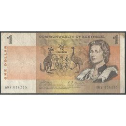 Australia 1 Dollar ND1969 P37c