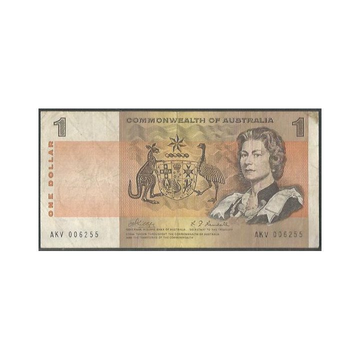 Australia 1 Dollar ND1969 P37c