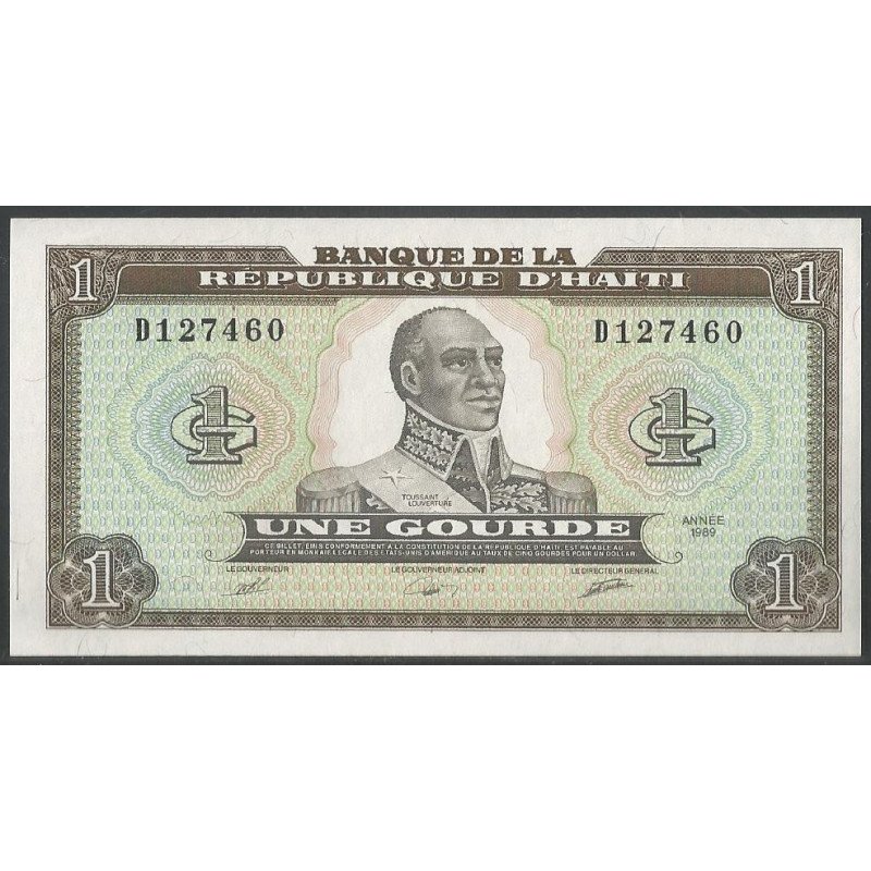 Haiti, 1 Gourde 1989 P253a