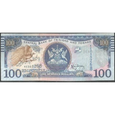 Trinidad y Tobago, 100 Dollars 2006 Firma Rambarran P51b