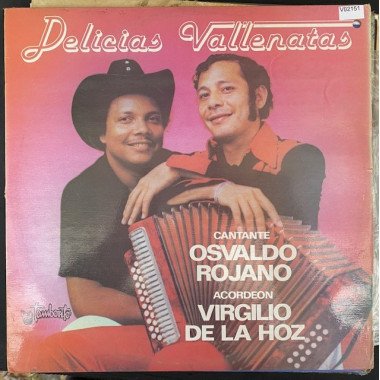 Osvaldo Rojano, Virgilio de la Hoz, Delicias vallenatas - Colombia 1982