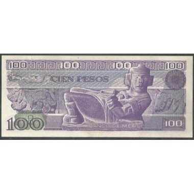 Mexico, 100 Pesos 25 Mar 1982 Serie US P74c