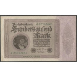 Alemania 100.000 Mark 1 Feb 1923 P83