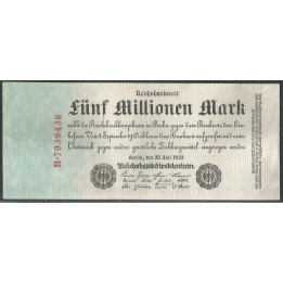 Alemania 5.000.000 25 Jul 1923 P95