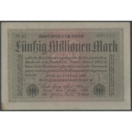 Alemania 50.000.000 Mark 1 Sep 1923 P109a