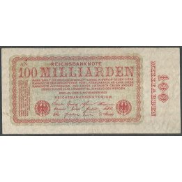 Alemania 100 Millardos Mark 5 Nov 1923 P133