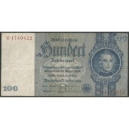 Alemania 3° Reich 100 Reichsmark 24 Jun 1935 P183a