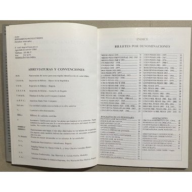 Catalogo de Billetes Banco de la Republica 1923-2002 - Bernardo Gonzalez White