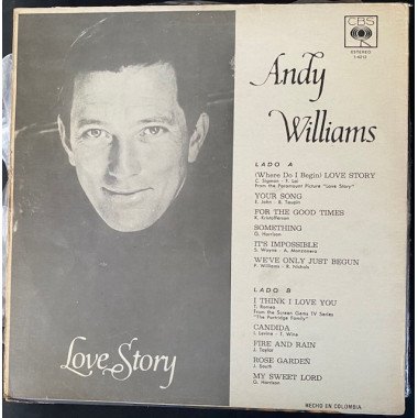 Andy Williams - Love Story - Colombia