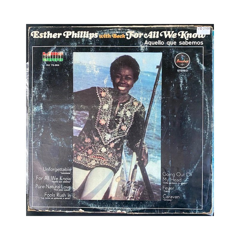 Esther Phillips with Beck, For all we know - Colombia 1975