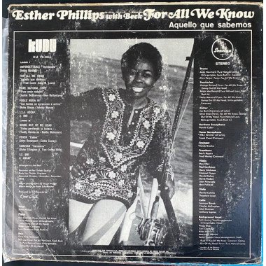 Esther Phillips with Beck, For all we know - Colombia 1975