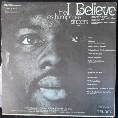The Les Humphries singers, I Believe - Colombia