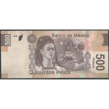 Mexico, 500 Pesos 12 Jun 2012 Serie X P126x