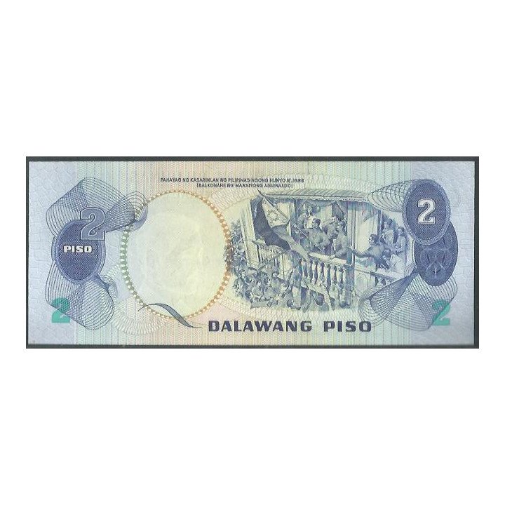 Filipinas 2 Piso ND1981 P166 reverso