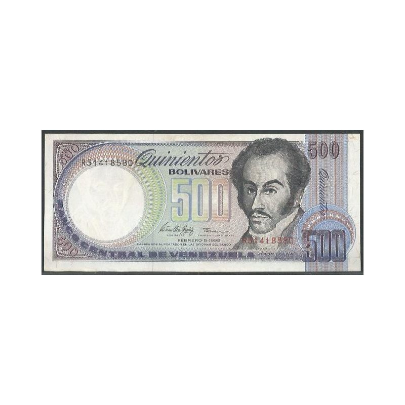 Venezuela, 500 Bolivares 5 Feb 1998 R 8 Dig P67f