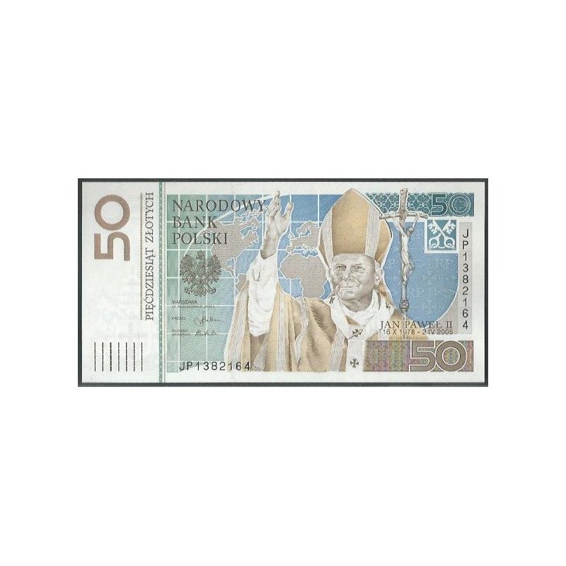 Polonia, 50 Zlotych 16 Oct 2006 P178