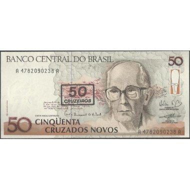 Brasil, 50 Cruzeiros ND1990 P223