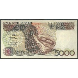 Indonesia 5.000 Rupias 1992 (1995) P130d